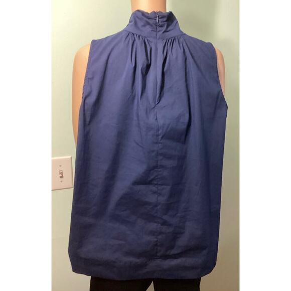 INC women’s sleeveless mock-neck blouse - Picture 2 of 3